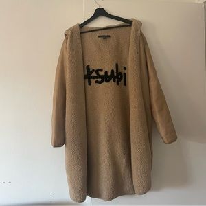 Beige Ksubi Long Jacket